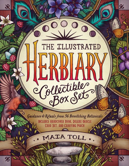 The Illustrated Herbiary Collectible Box Set: Guidance and Rituals from 36 Bewitching Botanicals; Includes Hardcover Book Deluxe Oracle Card Set and Car