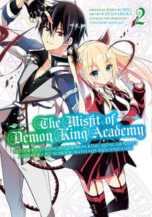 The Misfit of Demon King Academy History's Strongest Demon King Reincarnates and Goes to School with His Descendants Vol.2