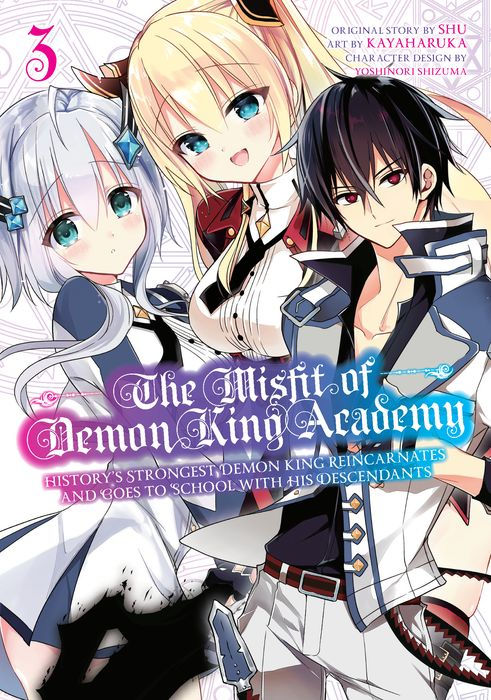 The Misfit of Demon King Academy History's Strongest Demon King Reincarnates and Goes to School with His Descendants Vol.3