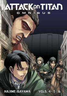 Attack on Titan Omnibus 2 Vol. 4-6