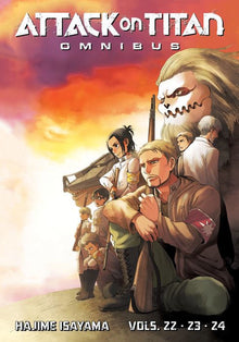 Attack on Titan Omnibus 8 Vol. 22-24
