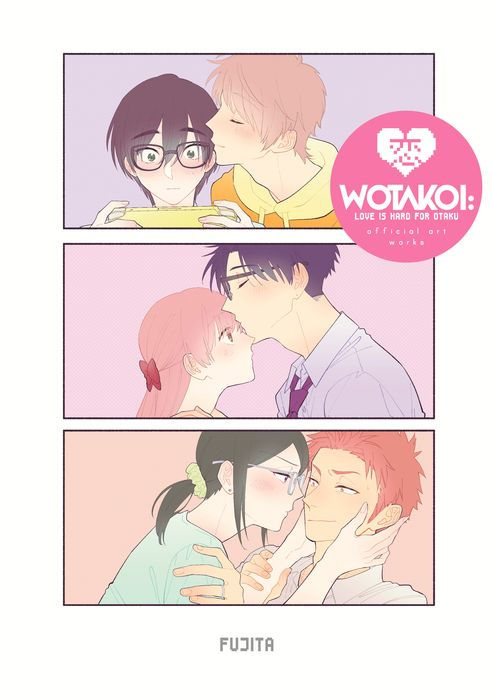 Wotakoi Love Is Hard for Otaku Official Art Works English