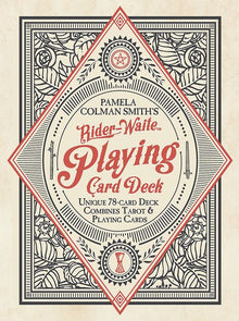Rider Waite Playing Card Deck: 78-Card Poker Deck Illustrated with Pamela Colman Smith Rider-Waite Tarot Images Combines Tarot and Playing Cards In