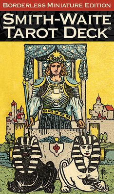 Smith-Waite(r) Tarot Deck Borderless Miniature Edition