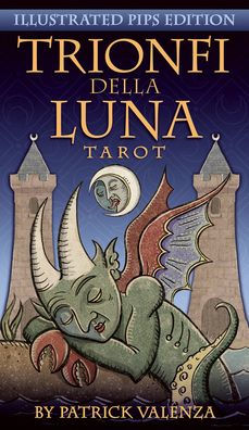 Trionfi Della Luna Tarot: Fully Illustrated 78-Card Tarot Deck Inspired by Marseilles Style Tarot Includes 68-Page Booklet of Card Meanings Packaged