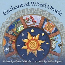 Enchanted Wheel Oracle: 45 Round Cards with Hand-Painted Art-- Explore Spiritual Pathways Portals and Elemental Energy with the Celtic Wheel of the