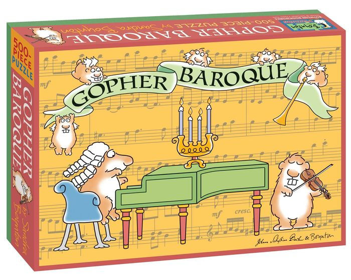Gopher Baroque: 500-Piece Puzzle