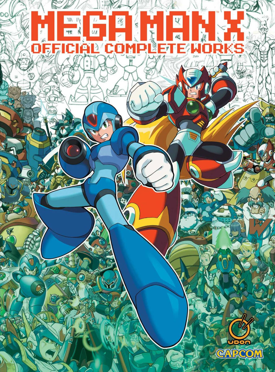 Mega Man X Official Complete Works Hardcover