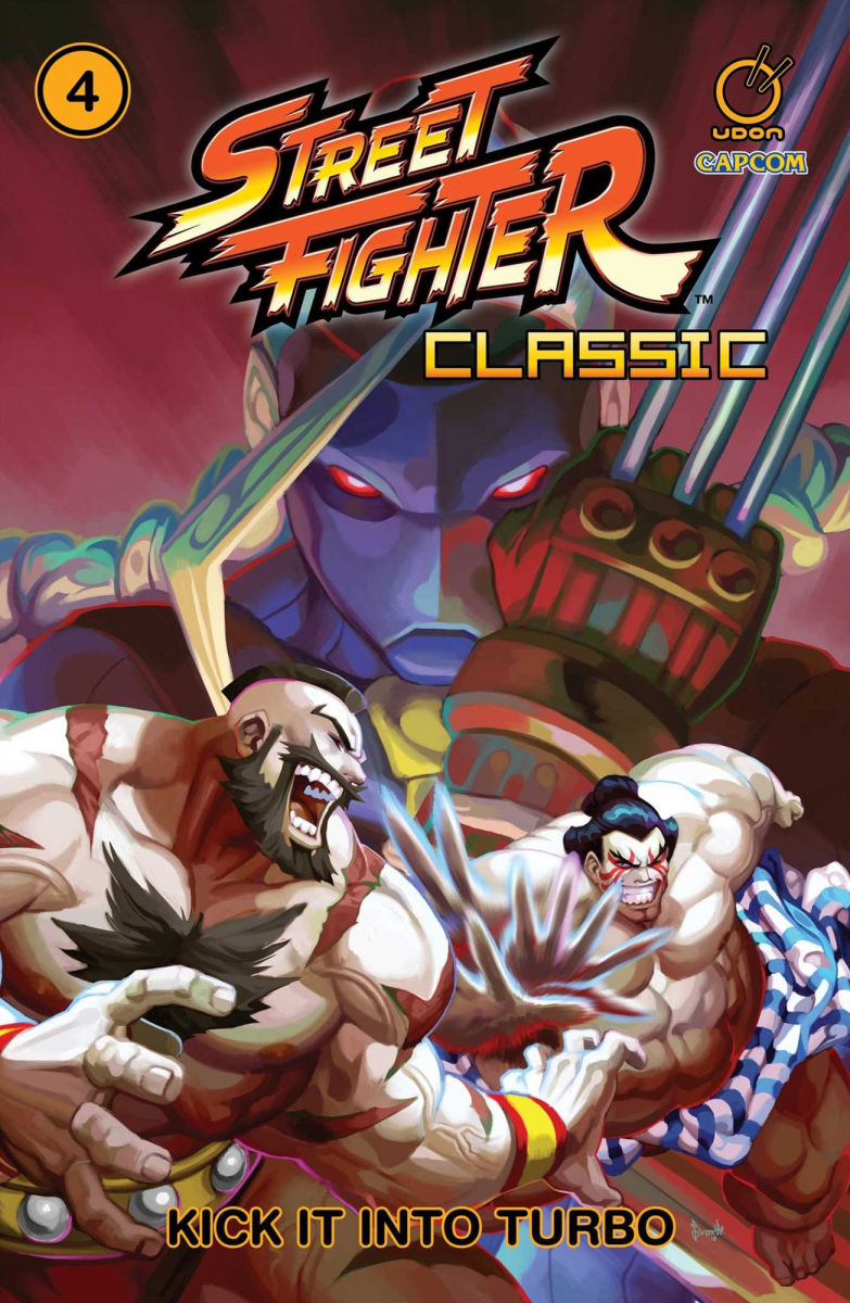 Street Fighter Classic Vol. 4 Kick It Into Turbo