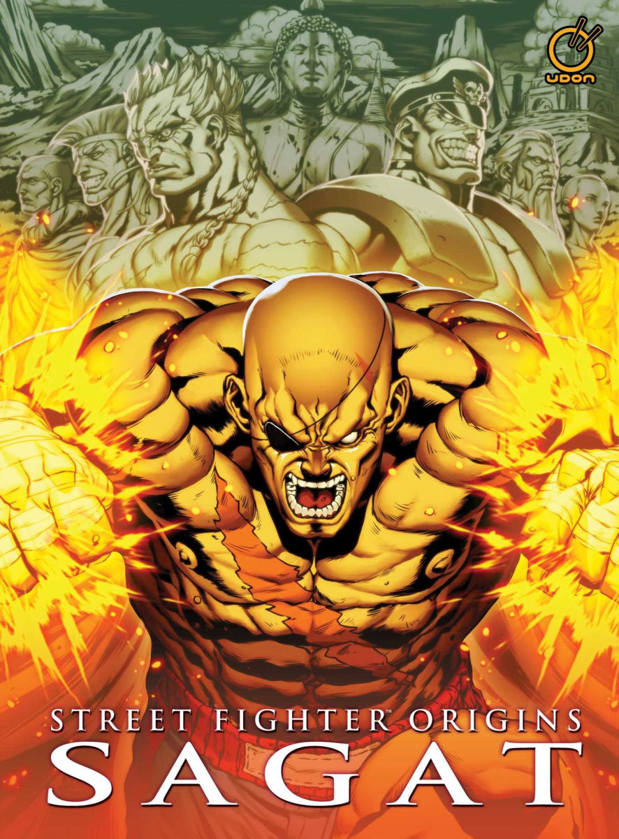 Street Fighter Origins Sagat Hardcover
