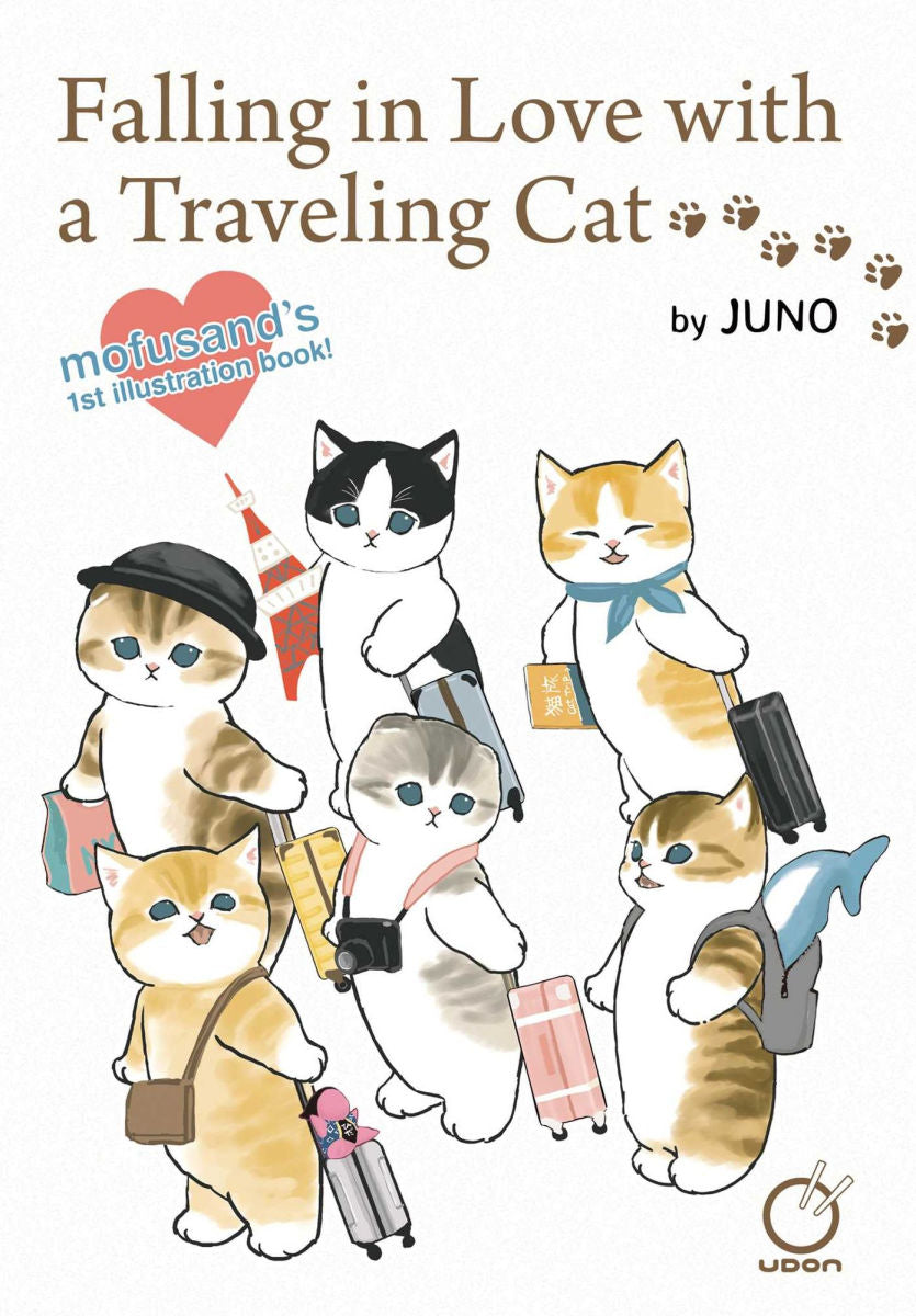 Falling in Love with a Traveling Cat Mofusand's 1st Illustration Book