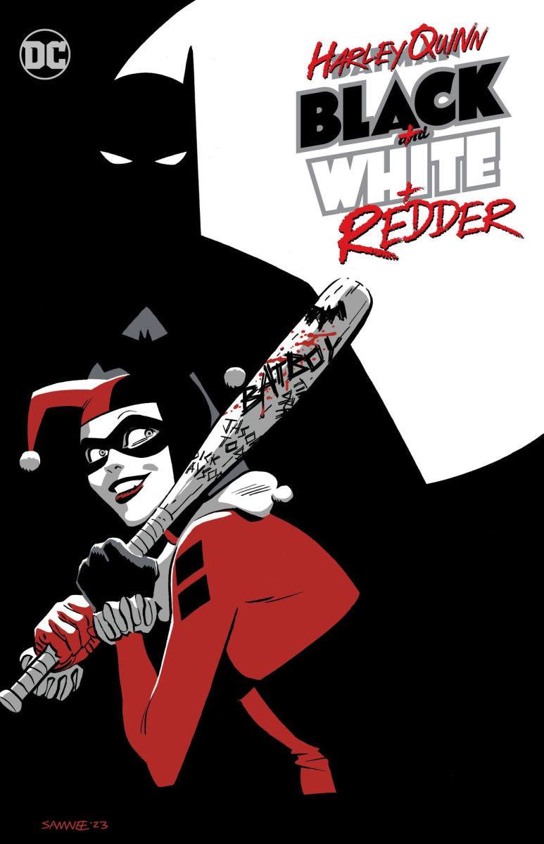 Harley Quinn Black + White + Redder