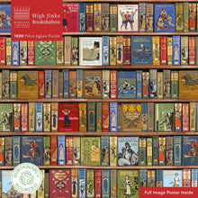 Adult Sustainable Jigsaw Puzzle Bodleian Libraries: High Jinks Bookshelves: 1000-Pieces. Ethical, Sustainable, Earth-Friendly