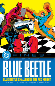 DC Finest Blue Beetle Blue Beetle Challenges the Red Knight