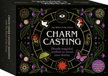 Charm Casting: Decode Magickal Symbols to Reveal Your Destiny - Includes: Casting Board 24 Card Charms Guidebook and Bag [With Guide Book]