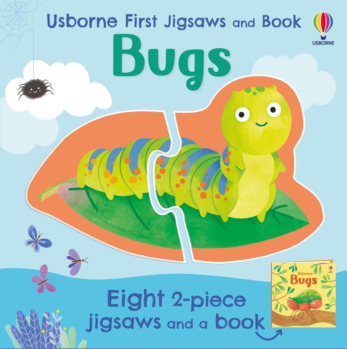 Usborne First Jigsaws and Book: Bugs