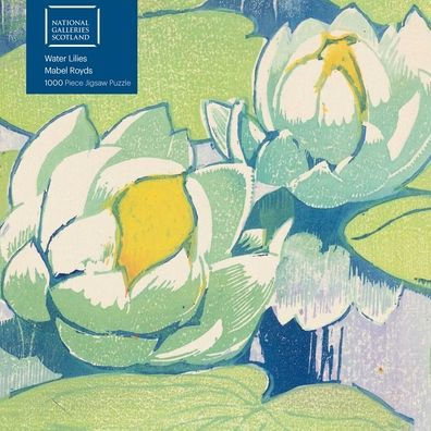 Adult Jigsaw Puzzle Ngs: Mabel Royds: Water Lilies: 1000-Piece Jigsaw Puzzles