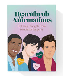 Heartthrob Affirmations: Swoonworthy Uplifting Thoughts from Our Favorite Gents to Get You Through Each Day