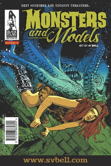 Monsters & Models - Vol.2 Sketchbooks by Sv Bell
