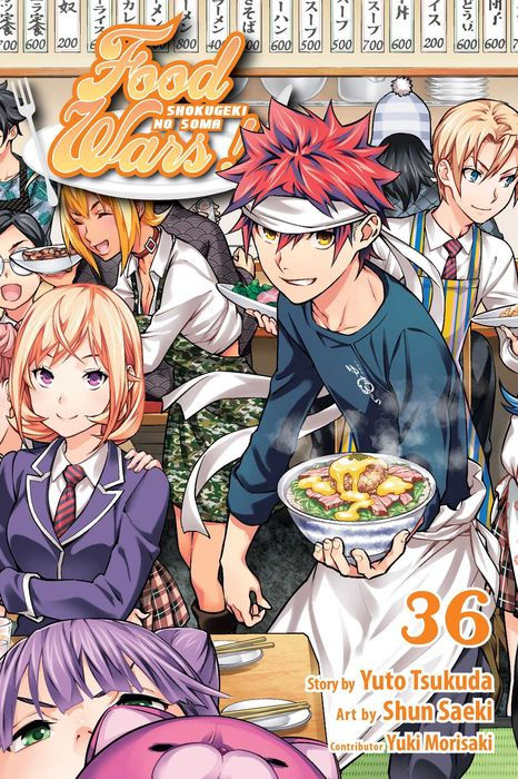 Food Wars Shokugeki No Soma Vol. 36