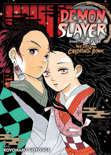 Demon Slayer Kimetsu No Yaiba The Official Coloring Book