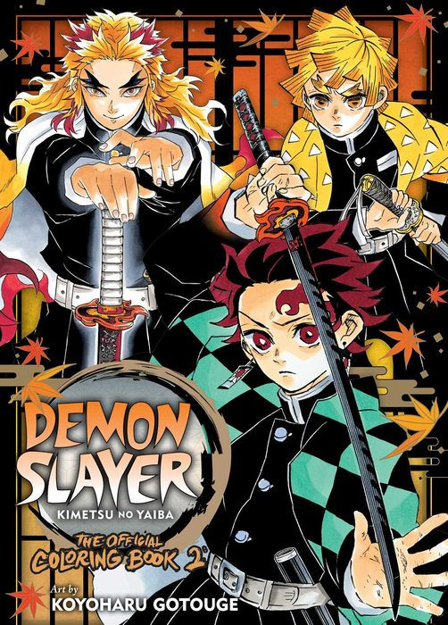 Demon Slayer Kimetsu No Yaiba The Official Coloring Book Vol.2