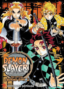 Demon Slayer Kimetsu No Yaiba The Official Coloring Book Vol.2