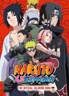 Naruto Shippuden The Official Coloring Book