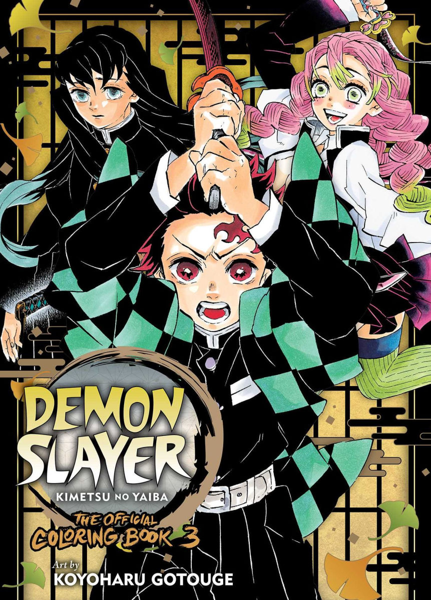 Demon Slayer Kimetsu No Yaiba The Official Coloring Book Vol.3