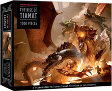 The Rise of Tiamat Dragon Puzzle (Dungeons & Dragons): 1000-Piece Jigsaw Puzzle Featuring the Queen of Evil Dragons: Jigsaw Puzzles Foradults