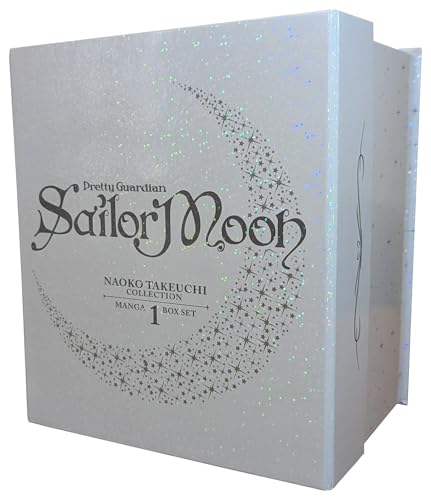 Sailor Moon Manga Box Set Vol.1-6 Naoko Takeuchi Collection With 16 Collectable Art Cards and a Holographic Gift Box