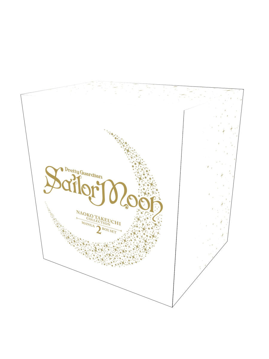 Sailor Moon Manga Box Set Vol. 7-10 Naoko Takeuchi Collection With 16 Art Cards Codename Sailor V and a Holographic Gift Box