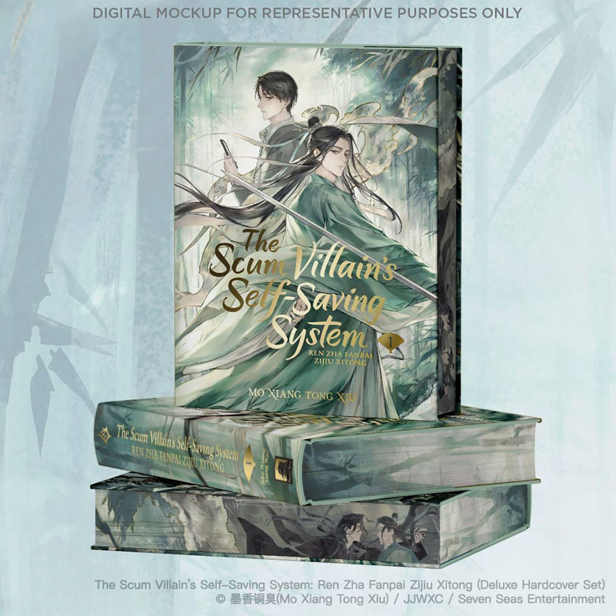 The Scum Villain's Self-Saving System Ren Zha Fanpai Zijiu Xitong Deluxe Hardcover Novel Box Set