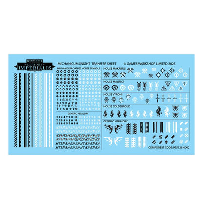 03-86 Horus Heresy: Legions Imperialis: Acastus Knights Asterius