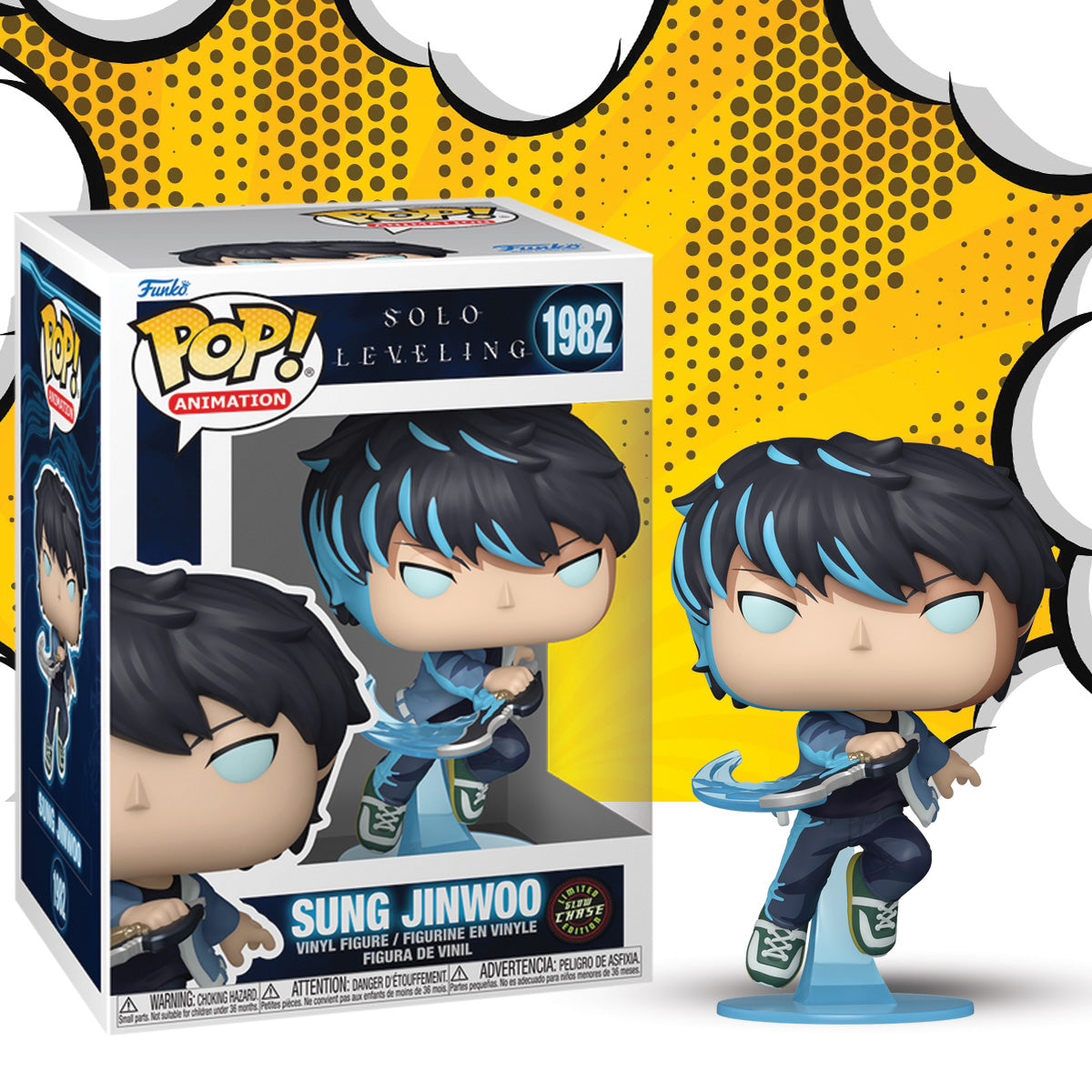 Funko Pop! Anime: Solo Leveling - Sung Jinwoo (Chase)