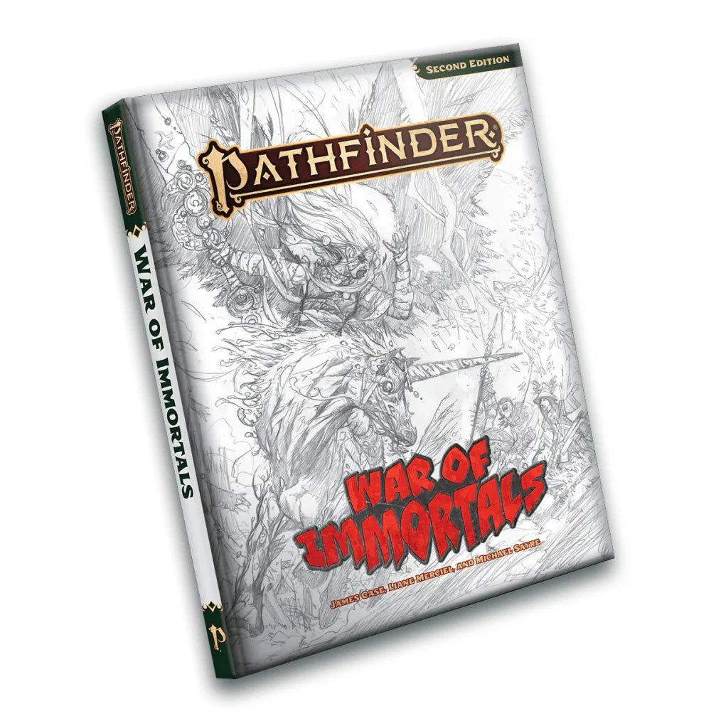 Pathfinder 2E: War of Immortals Sketch Cover Edition