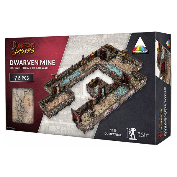 Dungeons & Lasers: Dwarven Mine: Pre-Painted