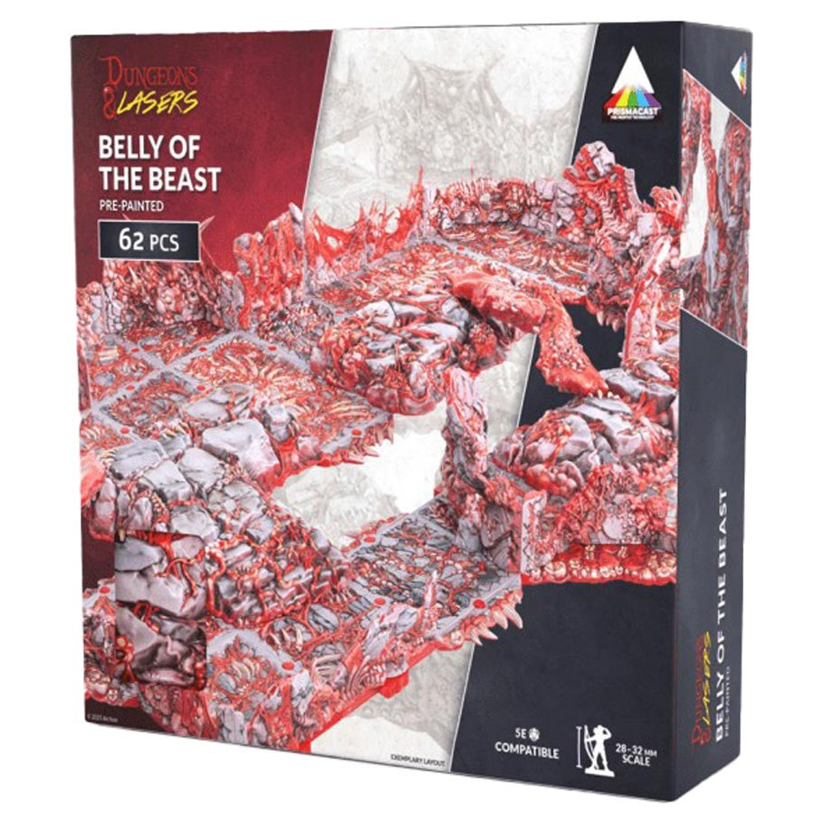 Dungeons & Lasers: Belly of the Beast Pre-Painted
