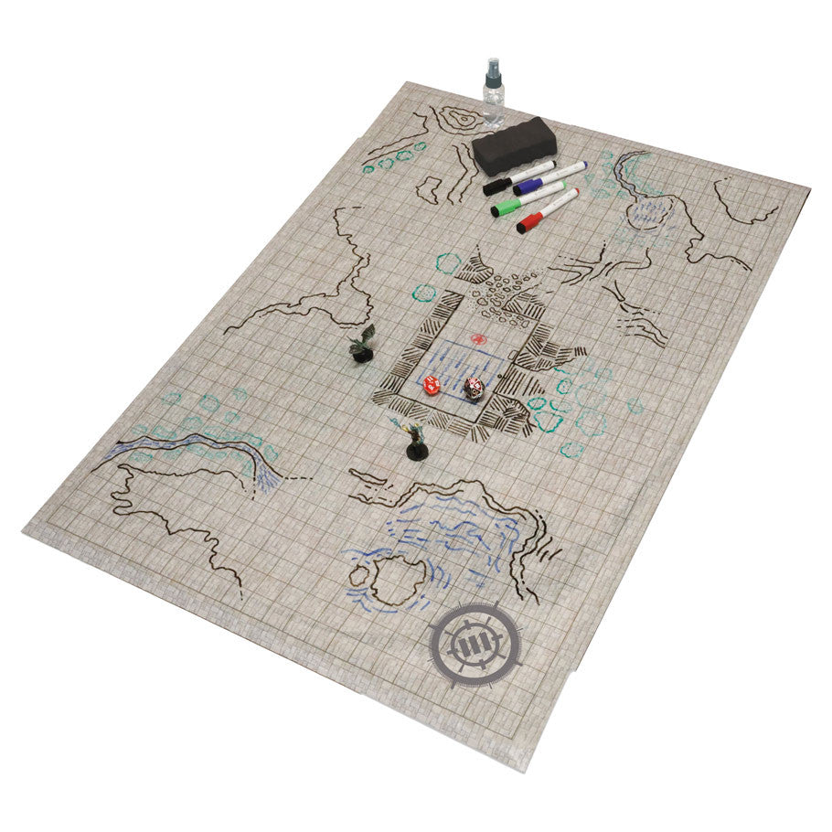 Enhance: Grid Mat: Stone