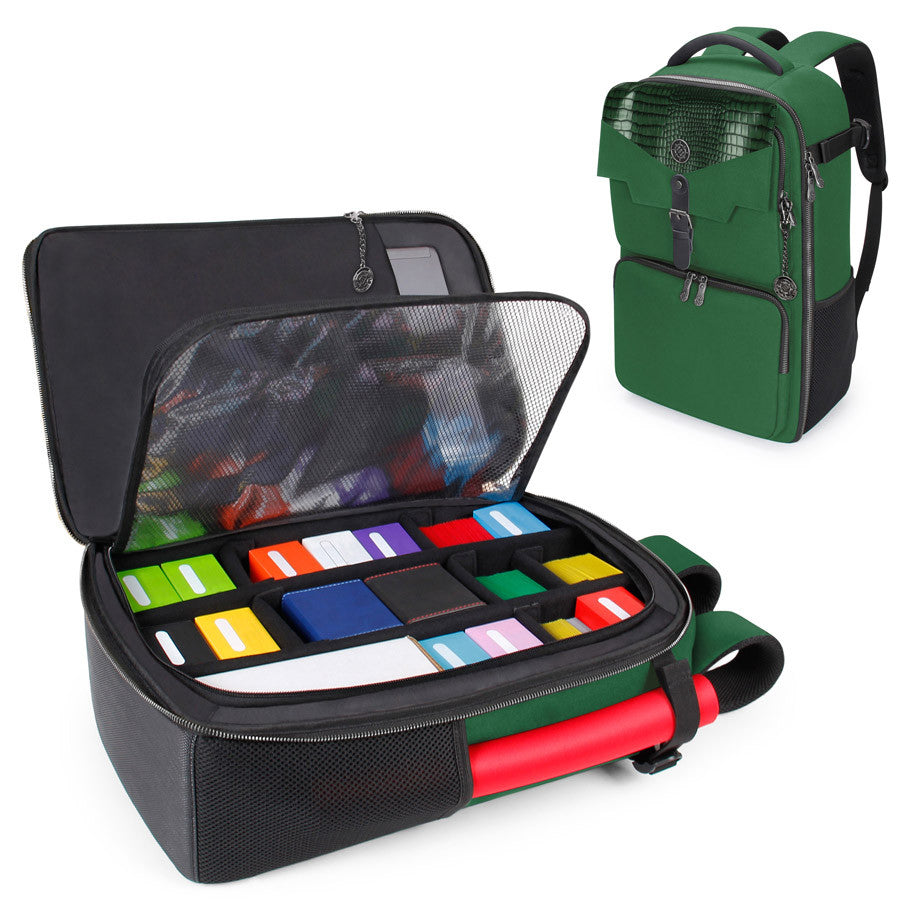 Enhance: Card Storage Backpack Collector's Edition Green