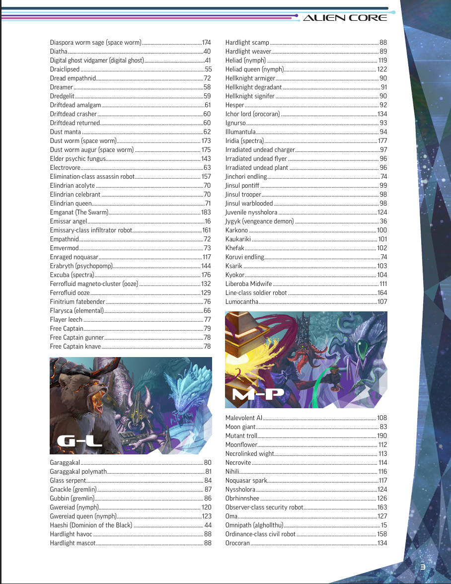 Starfinder 2E: Alien Core