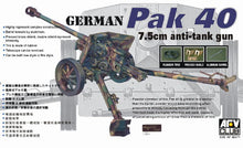 1/35 German PaK 40 7.5cm Anti-Tank Gun