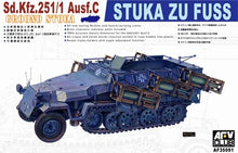 1/35 German SdKfz 251/1 Ausf C Stuka Zu Fuss Heavy Rocket Carrier