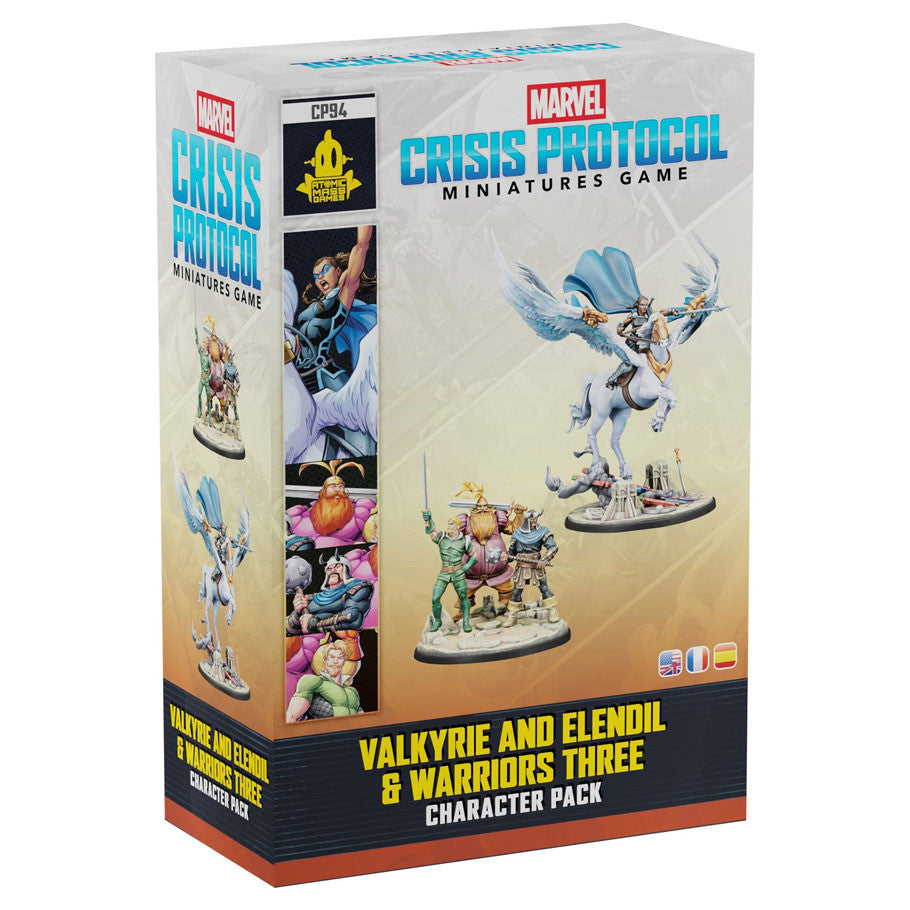 Marvel Crisis Protocol: Valkyrie On Elendil & Warriors Three