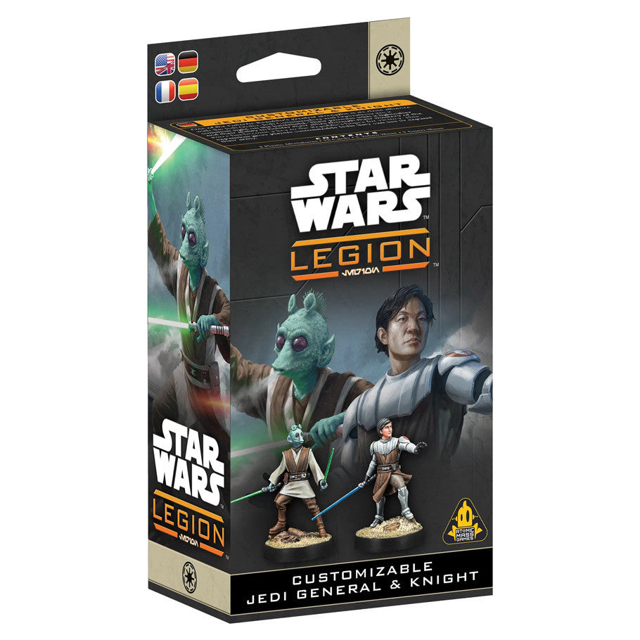 Star Wars Legion: Customizable Jedi General And Knight