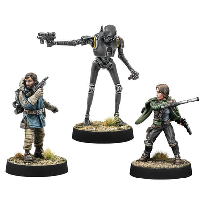 Star Wars Legion: Cassian Andor, Jyn Erso & K-2So