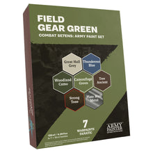 Warpaints Combat Se7ens: Field Gear Green Army Paint Set