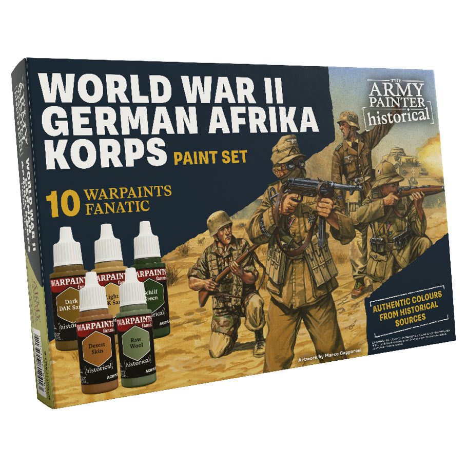 Historical: WWII German Afrika Korps Paint Set