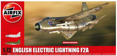 1/72 EE Lightning F2A Supersonic Jet Fighter