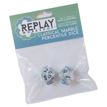 Classical Marble Recycled Percentile Dice